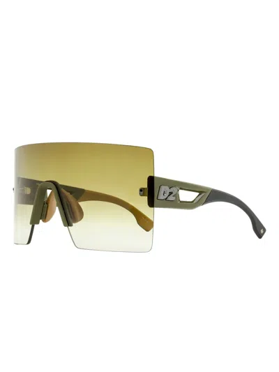 Dsquared2 Square-frame Sunglasses In Green