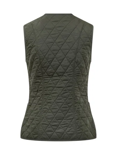 Barbour Green Betty Fleece Liner In Green