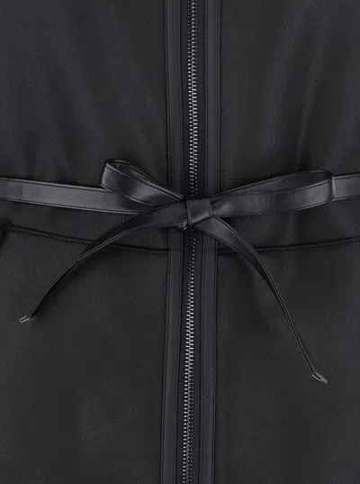 Urbancode Merino Look Bonded To Suedette In Black