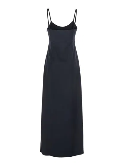 Coperni Garter Belt Dress In Blue