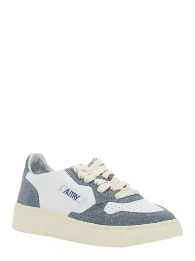 Autry Low Top Sneakers Rubber Sole In Blue