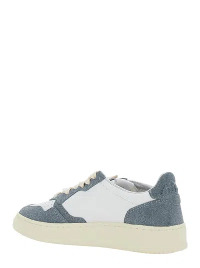 Autry Low Top Sneakers Rubber Sole In Blue