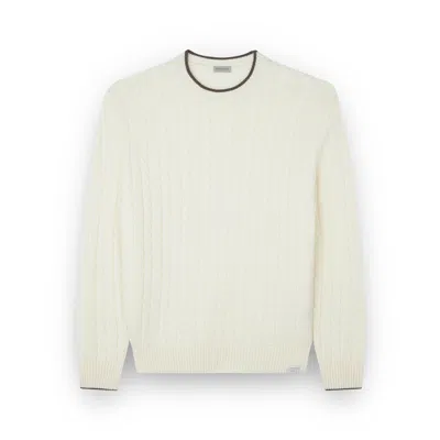 Paul & Shark Wool And Cashmere Turtleneck Sweater In Gray