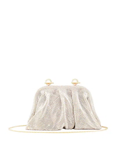 Benedetta Bruzziches Benendetta Bruzziches Venus La Petite Clutch In White