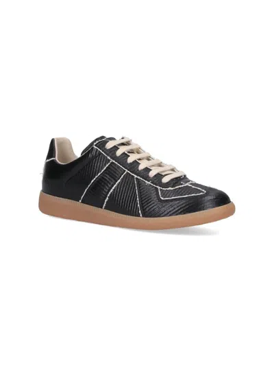 Maison Margiela Replica Sneakers In Black
