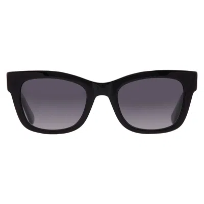 Kate Spade Grey Shaded Cat Eye Ladies Sunglasses Aimee/s 0ly9/9o 50 In Black
