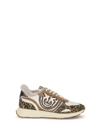 Pinko 'zoe' Sneakers In Neutral