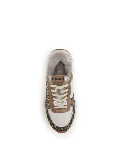 Pinko 'zoe' Sneakers In Neutral