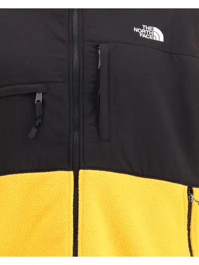 The North Face Modern Block Design Jacket With High Collar In Yellow