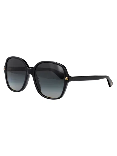 Gucci Sunglasses Gg0092 S 001 In Black