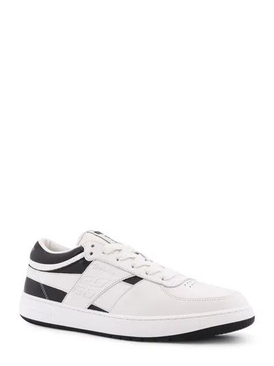 Givenchy G Move Low-top Leather Sneakers In White