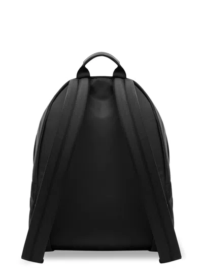 Givenchy Black Backpack With Adjustable Shoulder Straps And Logo On Front In Tech Fabric Man