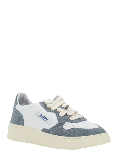 Autry Low Top Sneakers Rubber Sole In Blue