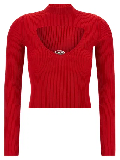 Diesel M-olina Formula Red Jersey In Red