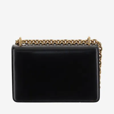 Valentino Vain Leather Shoulder Bag In Black