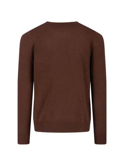 Polo Ralph Lauren Men's Sweaters Ralph Lauren - Ls Cn Pp Long Sleeve Pullover - Brown In Brown