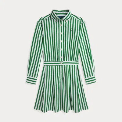 Polo Ralph Lauren Ralph Lauren Striped Cotton Poplin Shirtdress