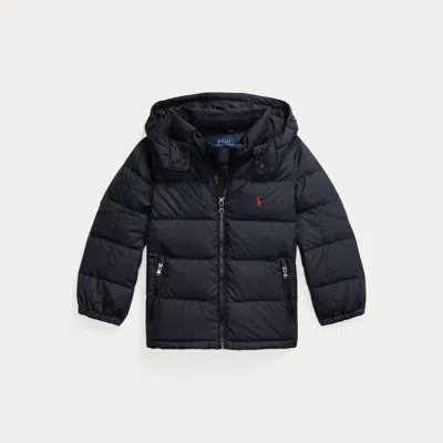 Polo Ralph Lauren Down Puffer Jacket In Black