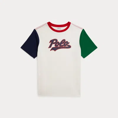 Polo Ralph Lauren Logo Cotton Jersey T-shirt In Multi