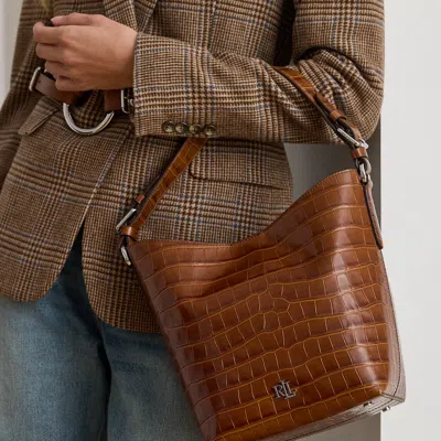 Ralph Lauren Shoulder Bag Lauren  Woman Color Tobacco In Brown