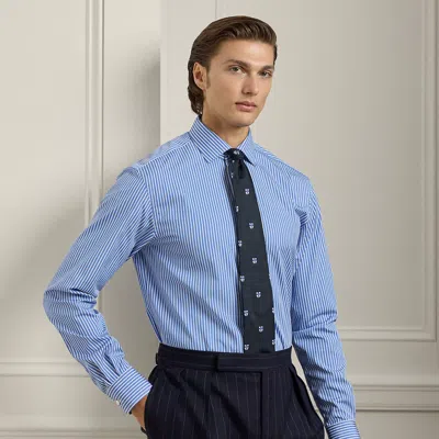 Ralph Lauren Striped Shirt In Blue
