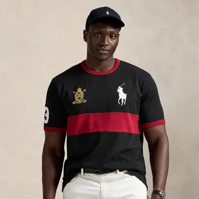 Polo Ralph Lauren Ralph Lauren Big Pony 20th Anniversary Crest T-shirt In Black