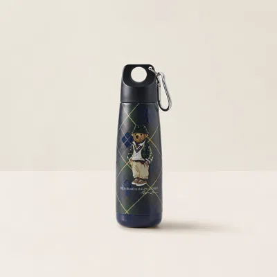 Ralph Lauren Highmoore Polo Bear Loop Water Bottle In Black