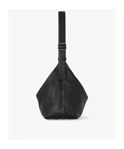 The Row Zipper Shoulder Bag In Black