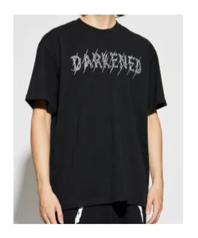 44 Label Group Darkened T-shirt In Black