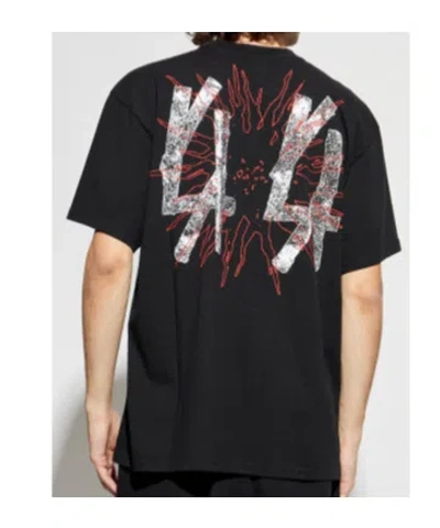 44 Label Group Darkened T-shirt In Black