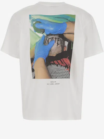 44 Label Group Tattoo T-shirt In White