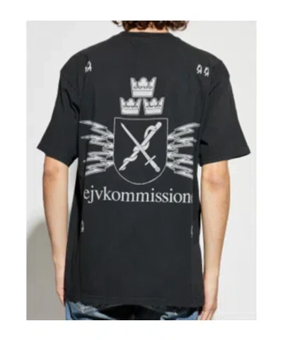 44 Label Group Commission T-shirt In Black