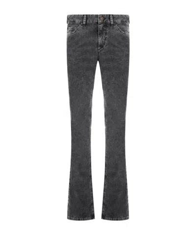 Isabel Marant Belt Loop Jeans In Gray