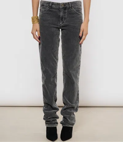 Isabel Marant Belt Loop Jeans In Gray