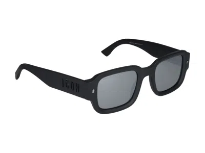 Dsquared2 Sunglasses  Icon 0009/s 003 Matte Black /23/145 In Black
