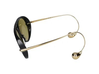 Bottega Veneta Sunglasses  Bv1273 S 003 Black Gold Yellow /12/180