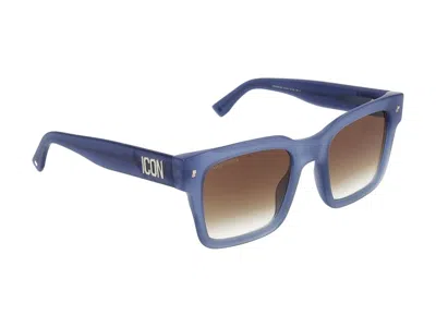 Dsquared2 Sunglasses  Icon 0010/s Fll Matte Blue /22/145