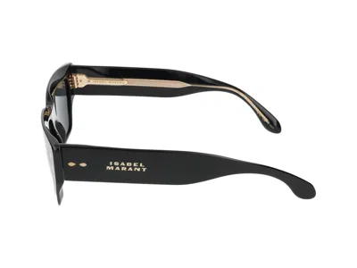 Isabel Marant Rectangular Sunglasses In Black