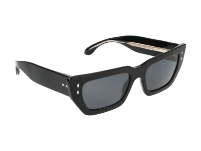 Isabel Marant Rectangular Sunglasses In Black