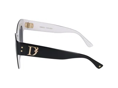 Dsquared2 Sunglasses  D2 0097/s 80 S Black White /20/140