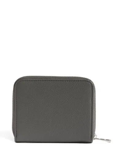 Zadig & Voltaire Zip-around Wallet In Gray
