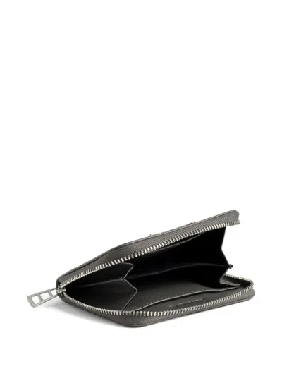 Zadig & Voltaire Zip-around Wallet In Gray