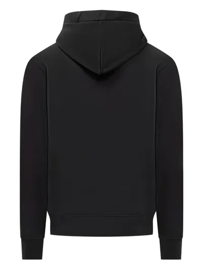 Ambush Knit Hoodie Kangaroo Pocket In Black