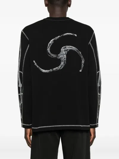 图案印花长袖T恤