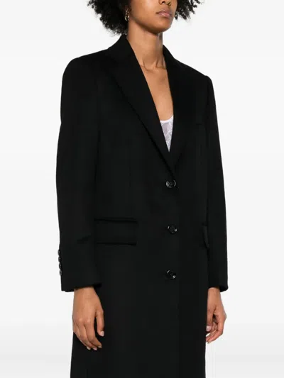 Dolce & Gabbana Single-breasted Coat In Black
