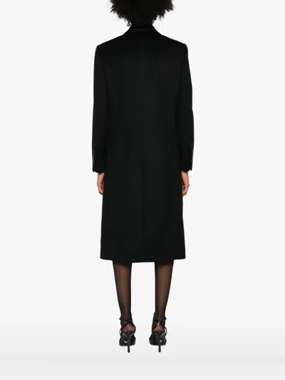 Dolce & Gabbana Single-breasted Coat In Black