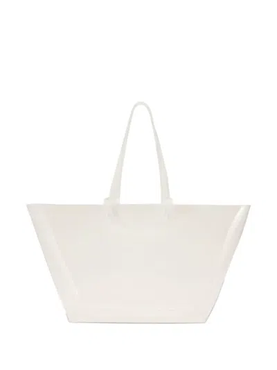 Ami Alexandre Mattiussi Limited Edition Transparent Midi Tote Bag Transparent In White