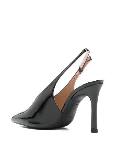 Unisa 90mm Slingback Patent-leather Heeled Pumps In Black