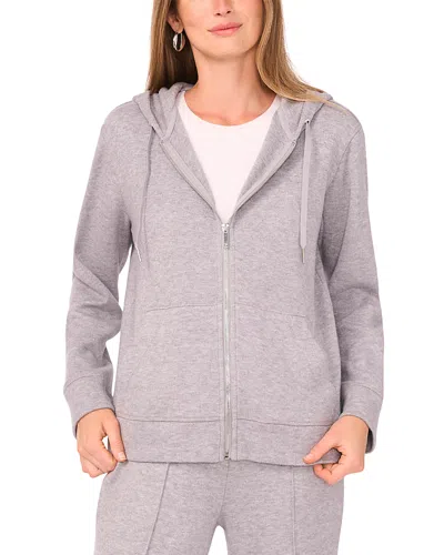 Vince Camuto Full Zip Hoodie In Gray