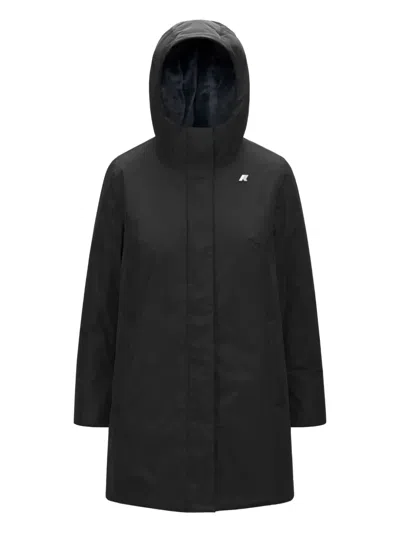 K-way Sophie Soft Touch Marmot Clothing In Black